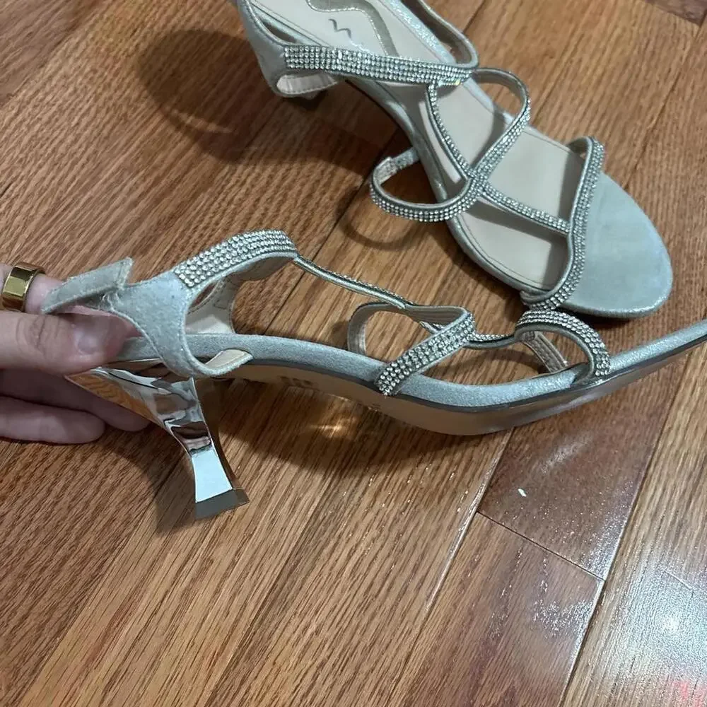 Women's silver grey Sandals
